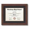 ArtToFrames 10x14 inch Diploma Frame - Framed with Black and Gold Mats, Comes with Regular Glass and Sawtooth Hanger for Wall Hanging (D-10x14)